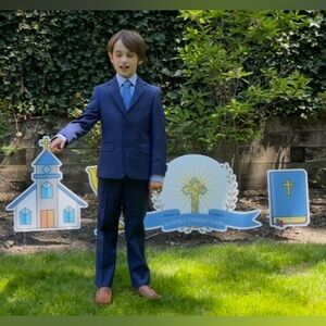 NWT Boys First Holy Communion Decor - 14+ Decorations